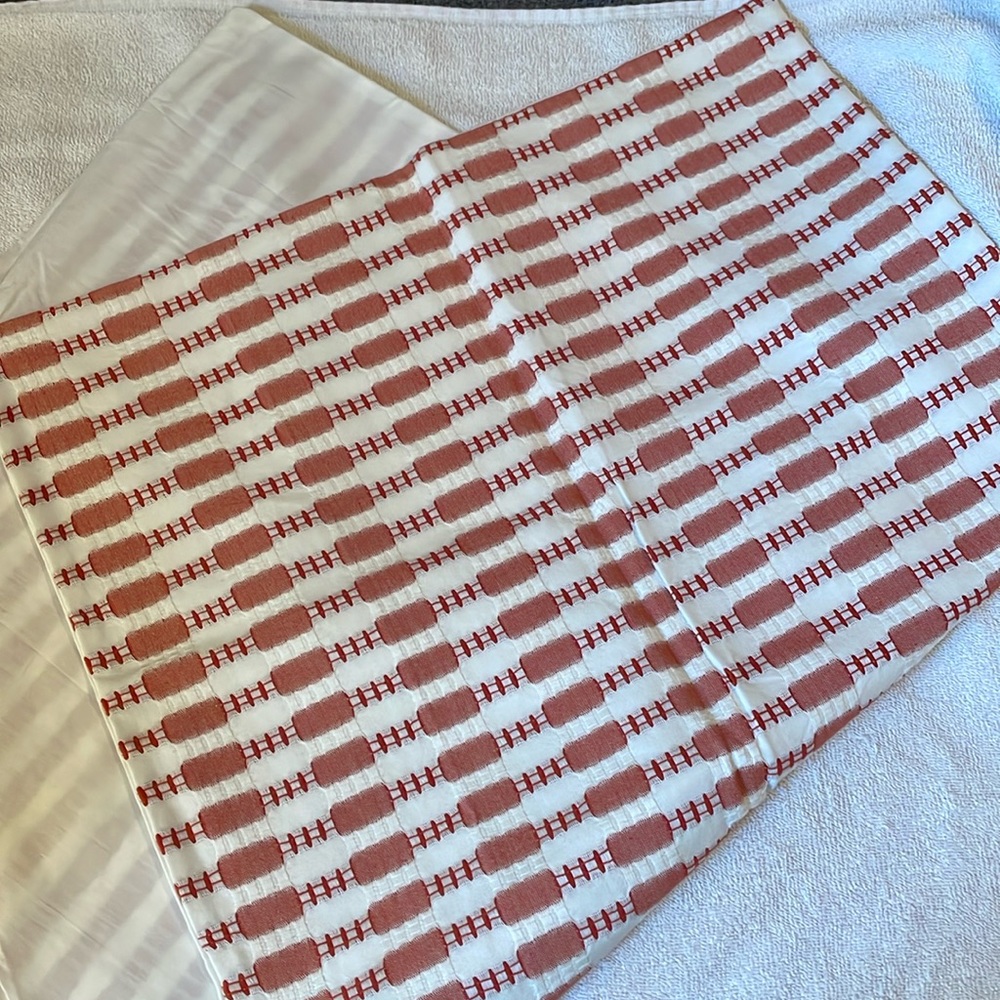 NWOT West Elm Woven King Size Pillow Sham - 100% Cotton